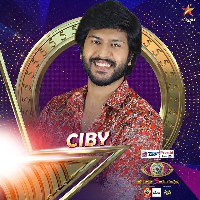 Ciby Bigg Boss Contestant Tamil