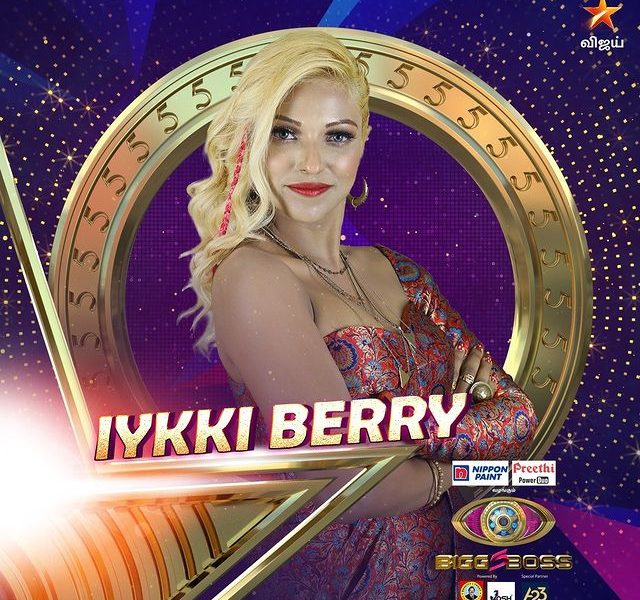 Iykki Berry Bigg Boss Contestant Season 5 tamil