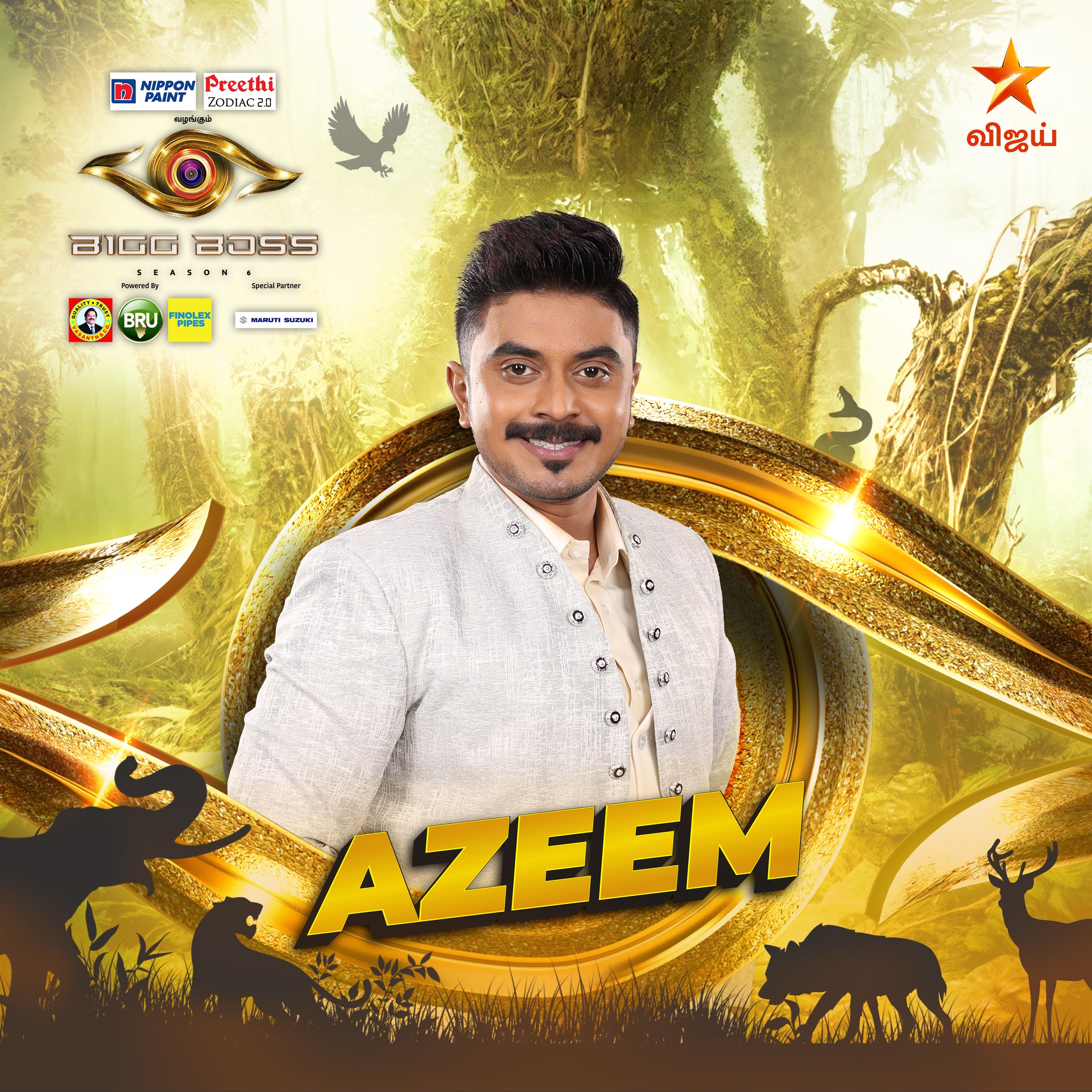 Bigg Boss Tamil contestant season 6 azeem